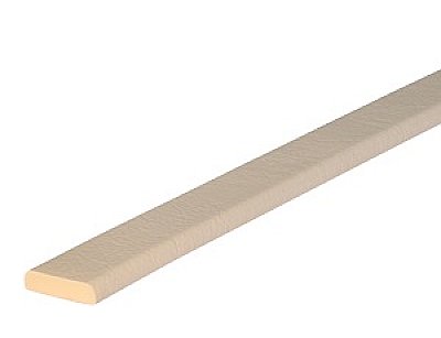 Flexibele stootband TYPE F in polyurethaan in verschillende kleuren en lengtes