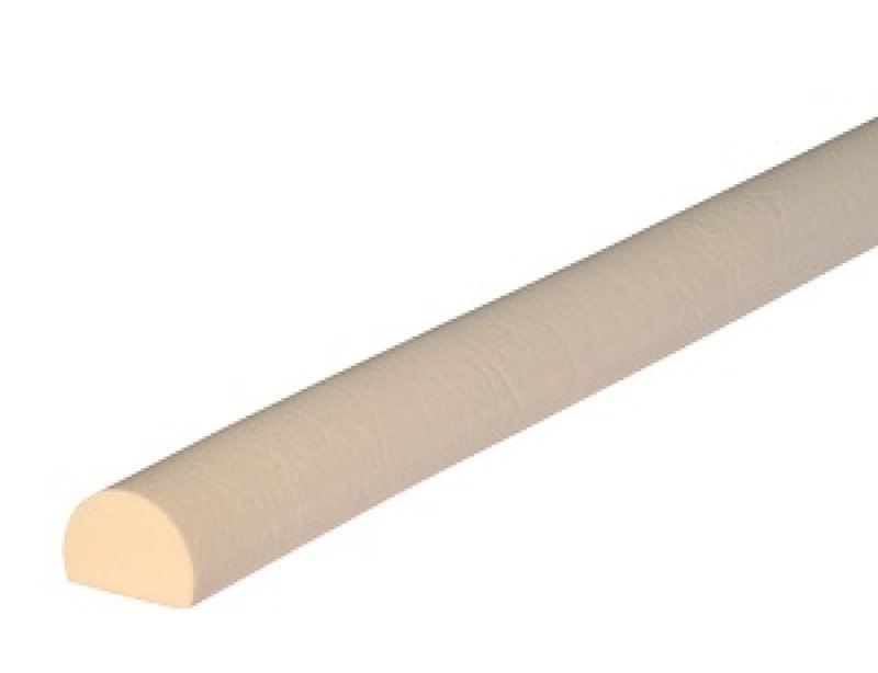 Flexibele stootband TYPE C in polyurethaan in verschillende kleuren en lengtes