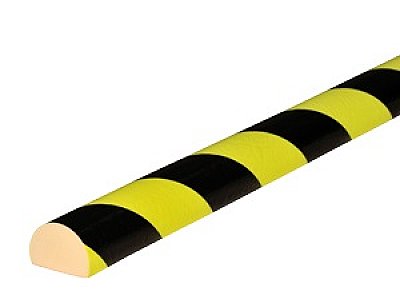 Flexibele stootband TYPE C in polyurethaan in verschillende kleuren en lengtes