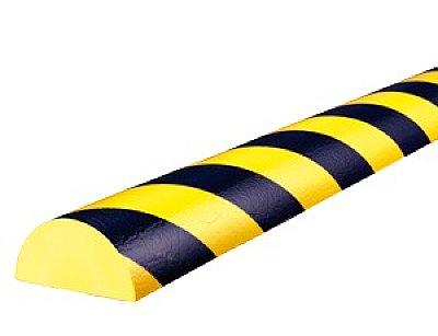 Flexibele stootband TYPE C+ in polyurethaan in verschillende kleuren
