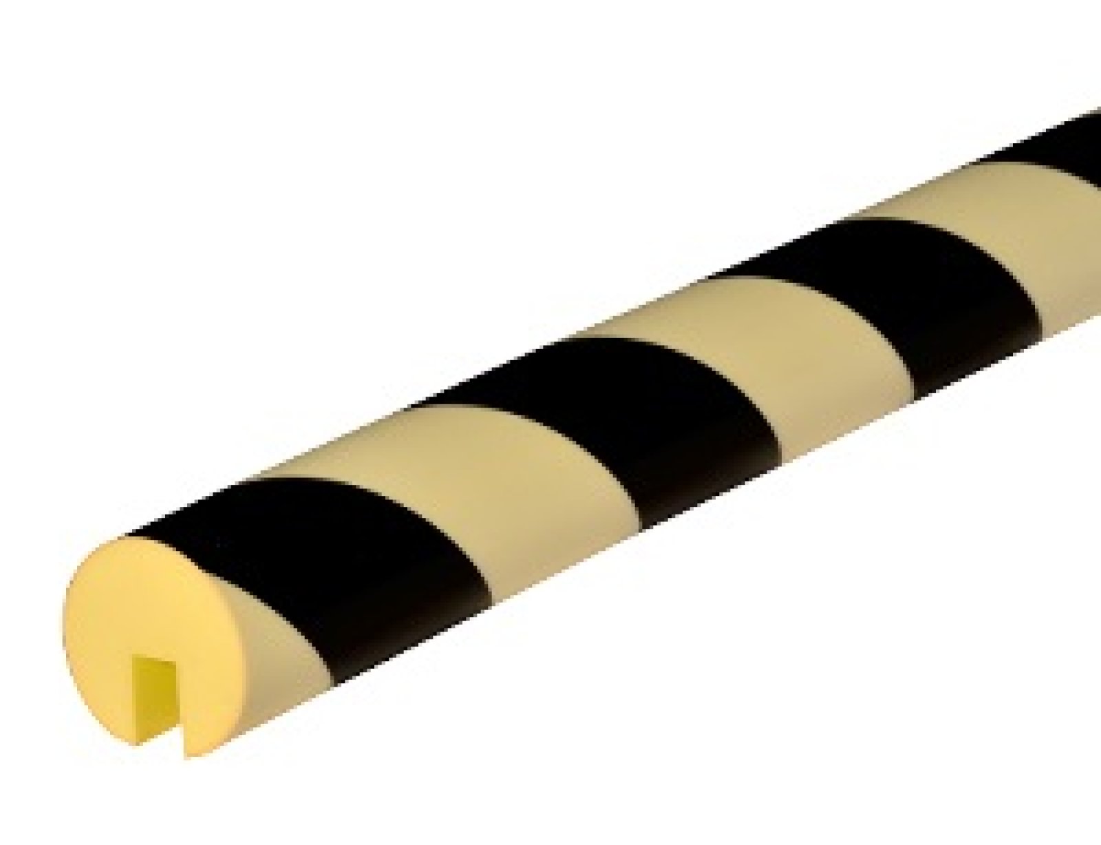 Flexibele stootband TYPE B in polyurethaan in verschillende kleuren en lengtes