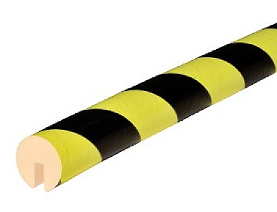 Flexibele stootband TYPE B in polyurethaan in verschillende kleuren en lengtes