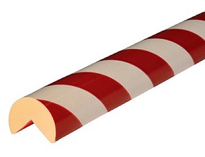 Flexibele stootband TYPE A+ in polyurethaan in verschillende kleuren