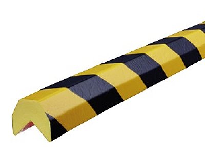 Flexibele stootband TYPE AA in polyurethaan in verschillende kleuren en lengtes