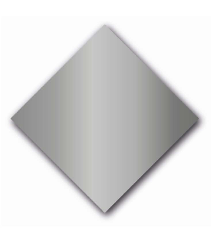 Blanco plaat 250 x 250 mm - inox 0,8mm voor plaathouder