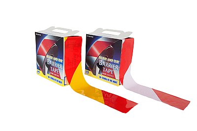 Afzetlint reflecterend 250m x 75 mm