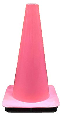 Kegel in soepele PVC in verschillende kleuren
