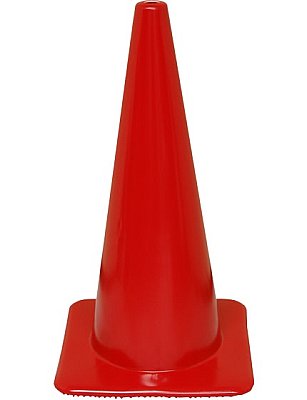 Kegel in soepele PVC in verschillende kleuren