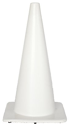 Kegel in soepele PVC in verschillende kleuren