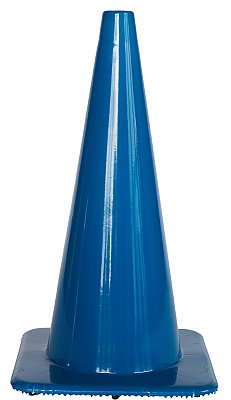 Kegel in soepele PVC in verschillende kleuren