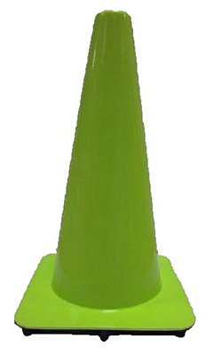 Kegel in soepele PVC in verschillende kleuren