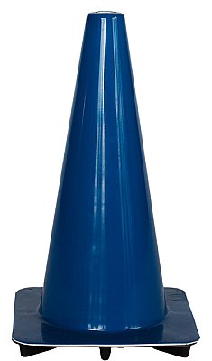 Kegel in soepele PVC in verschillende kleuren