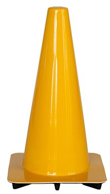 Kegel in soepele PVC in verschillende kleuren