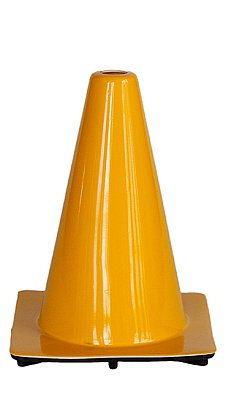 Kegel in soepele PVC in verschillende kleuren