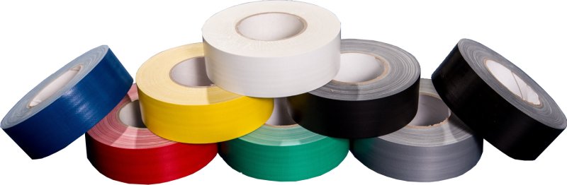Ducttape 50 mm x 50 m - groen (glanzend)