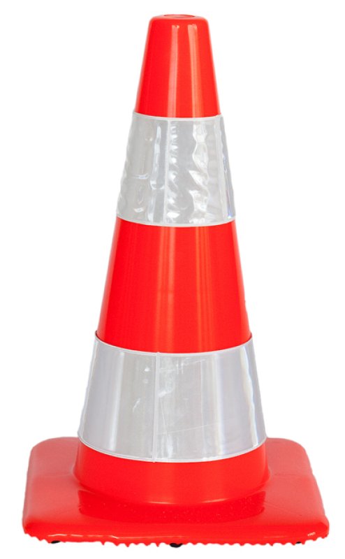 Verkeerskegels soepele PVC