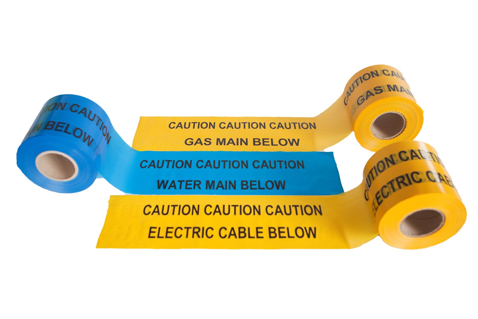 Ondergronds waarschuwingslint 150mm x 365m - 