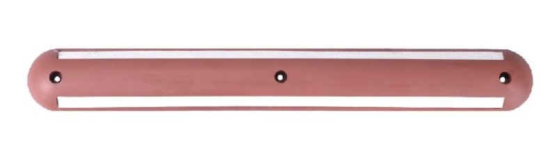 Parkeergeleider rood Large 1200 x 150 x 45 mm (incl. bevestigingen)