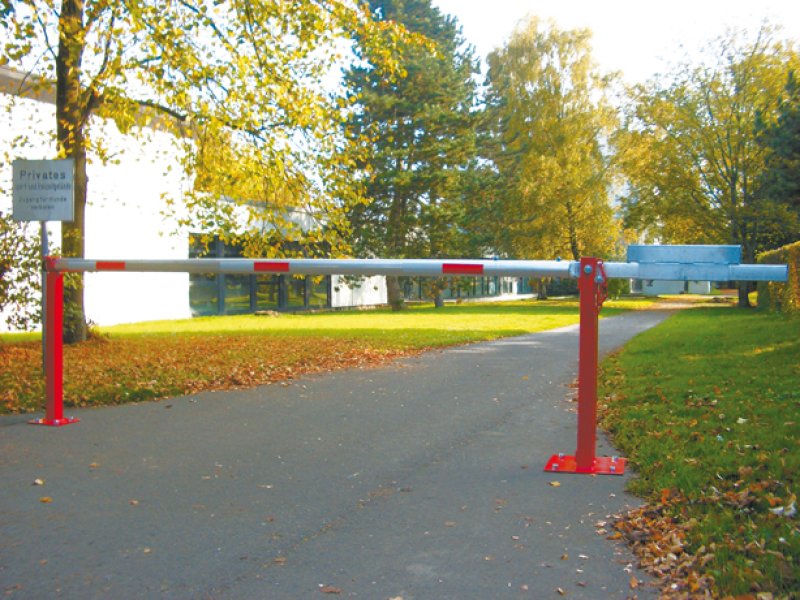 Hefboom 'contragewicht' 4000 mm - 70 kg voor hangslot (excl) - met voetplaat