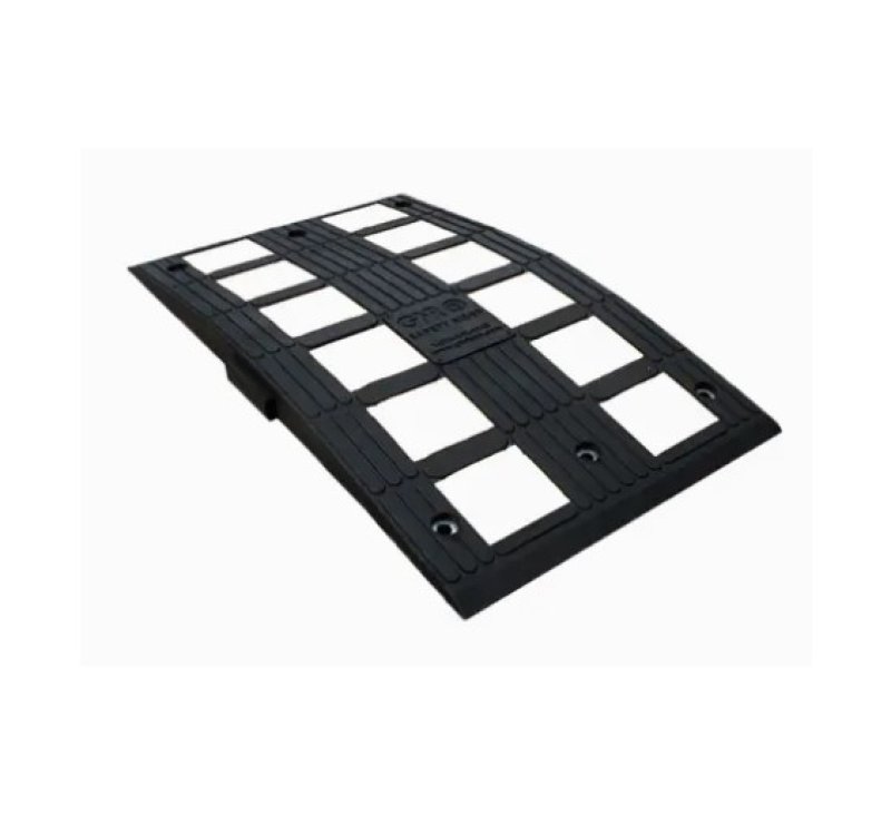 Safety Rider Wit - gerecycleerd materiaal - 48,7 x 88,7 x 5,2 cm (exl. 6 bevestigingen)