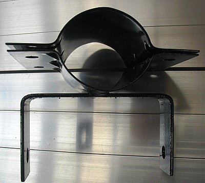 Paalbevestiging spiegel - Ø76 cm