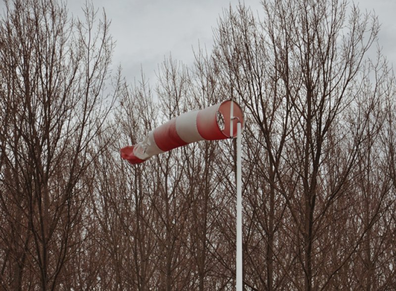 Mast voor draaimontuur/windmouw - alum. wit 6000 mm conisch 114/60 mm