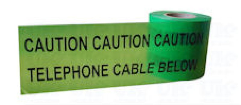 Ondergronds waarschuwingslint 150mm x 365m - 