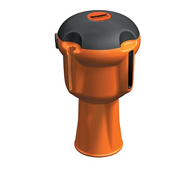 Kegeladapter ontvanger voor uittrekbaar lint 9 meter (kunststof) - DUMMY zonder lint