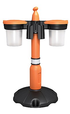 Skipper dispenser - oranje deksel