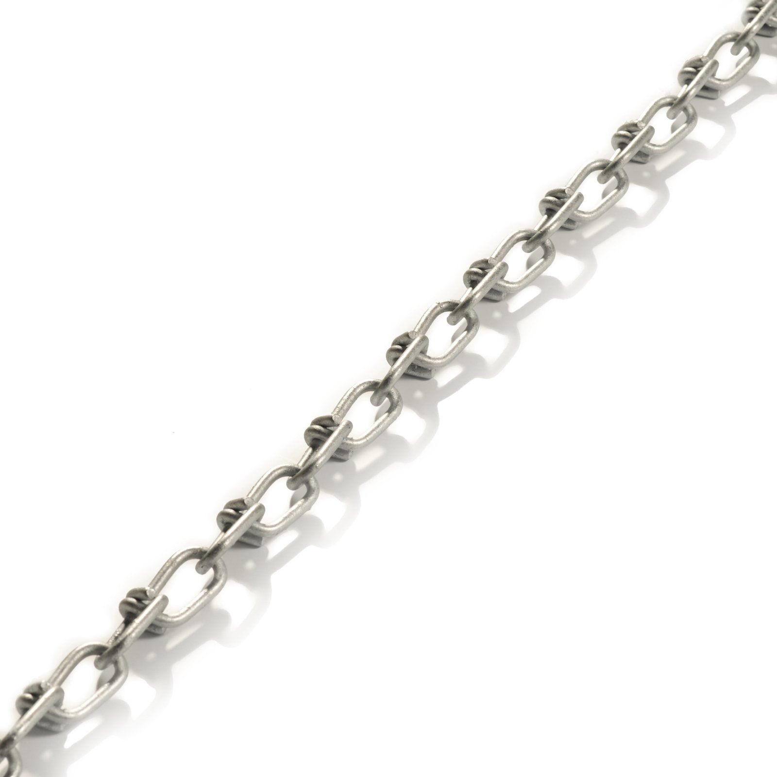 Rol 90 meter 1,8mm electrolytisch verzinkte victorketting voor bevestiging voor bolle spiegel