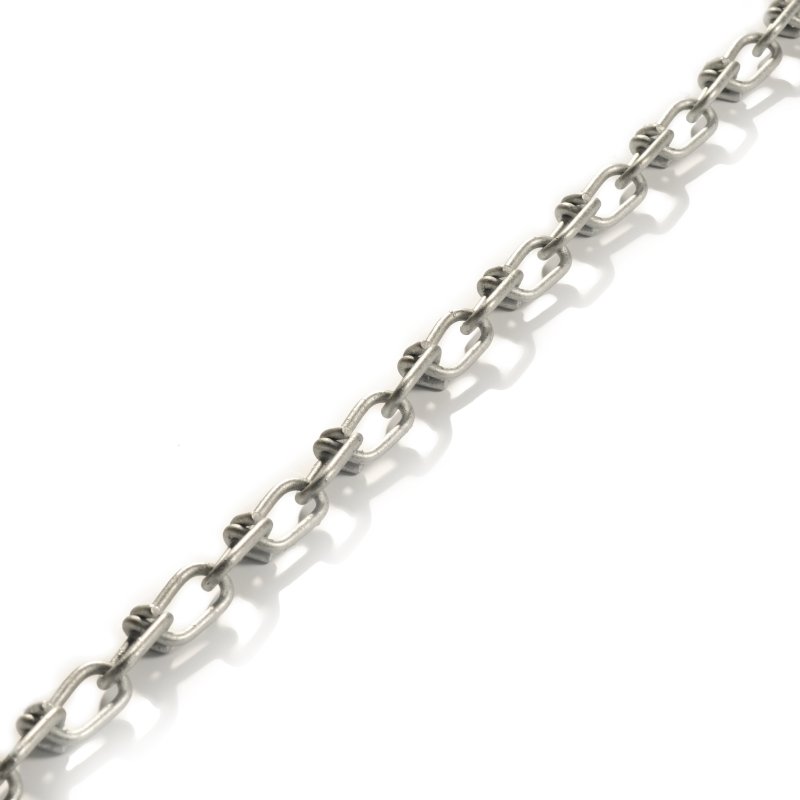 Rol 90 meter 1,8mm electrolytisch verzinkte victorketting voor bevestiging voor bolle spiegel
