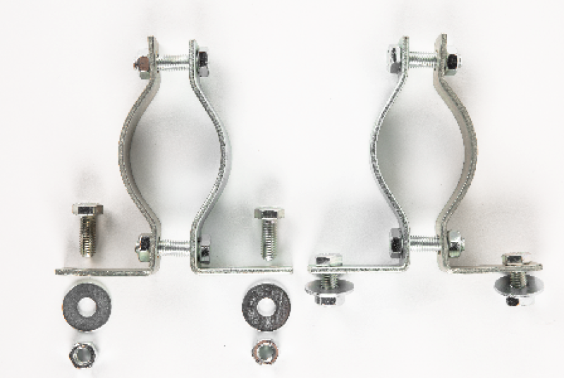 Relingbevestiging RVS 1 set - 2 bevestigingsstukken (one size fits all)