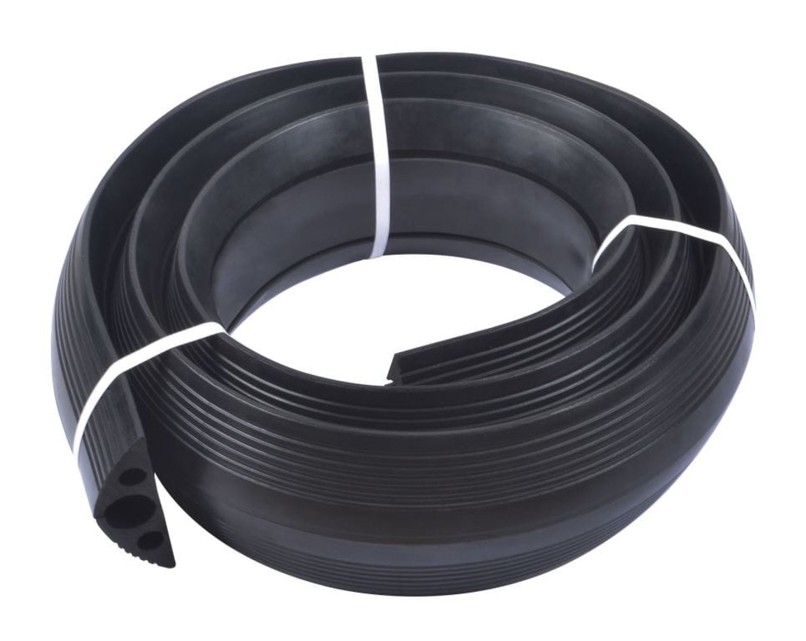 Kabeldrempel uit rubber, op rol - 4000 x 160 x 50 mm
