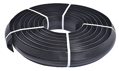 Kabeldrempel uit rubber, op rol - 10000 x 100 x 30 mm