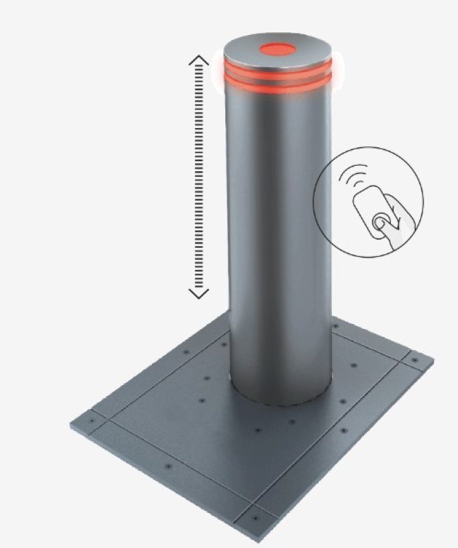 Automatische bollard Ø275 x 900 x 25mm