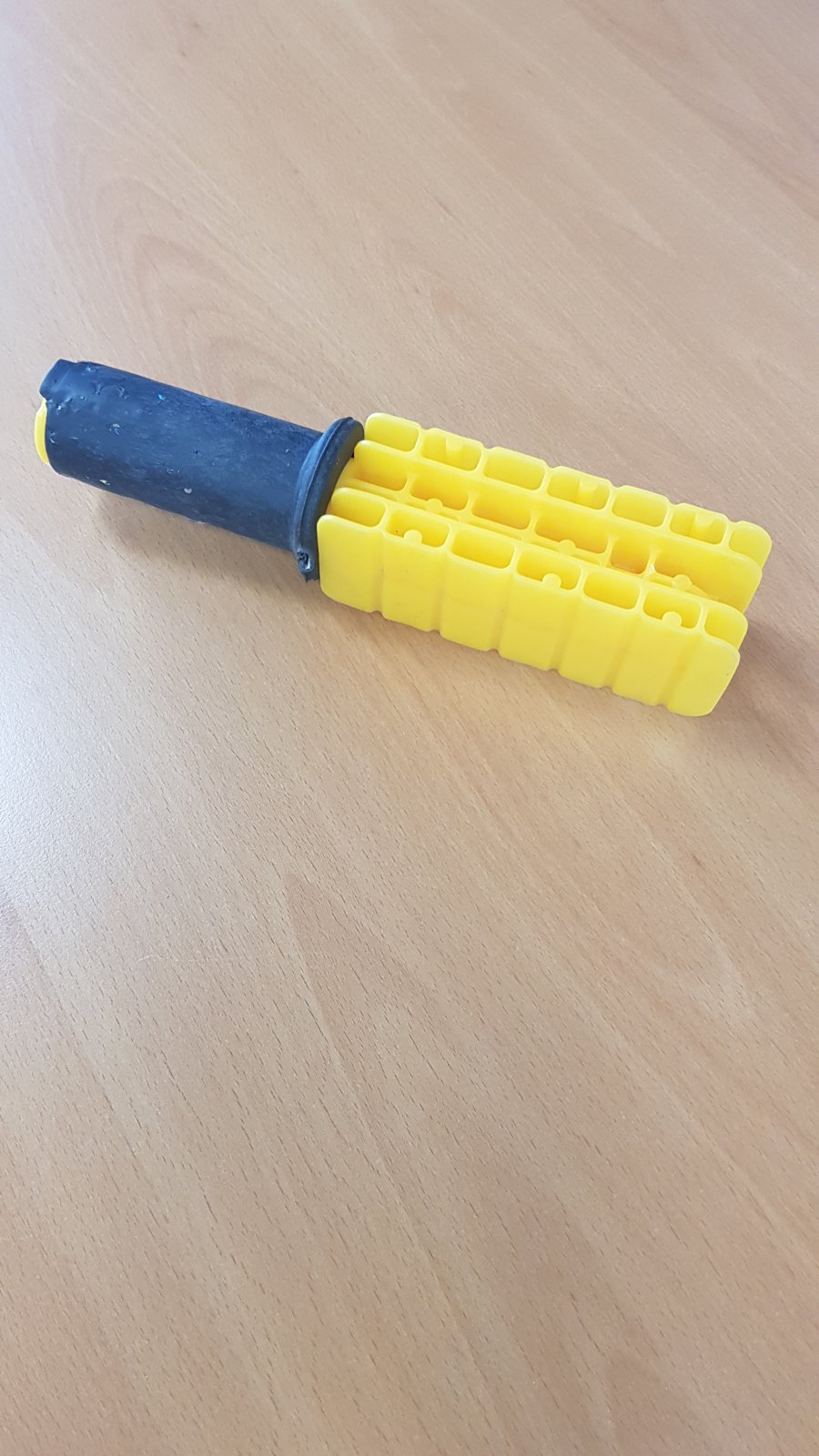 Spigot voor veiligheidshek kunststof HDPE L 2000 x H 1000 mm