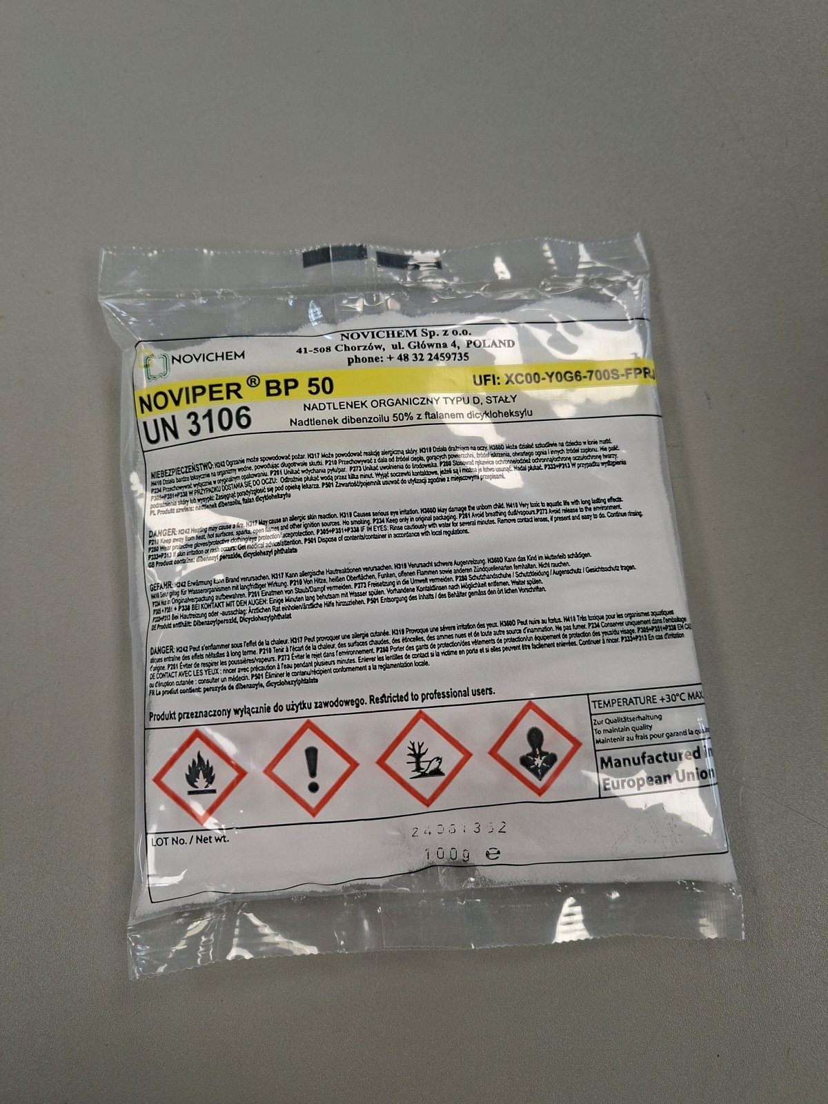 Zakje Perkadox 100g