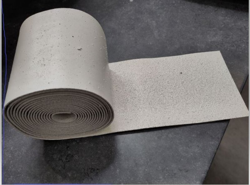 Witte lijn 5000 x 150 mm op rol
