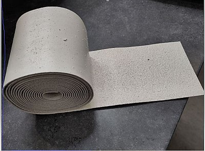 Witte lijn 5000 x 150 mm op rol