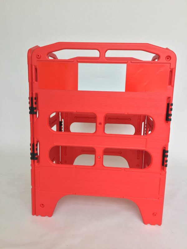 Samenklapbaar hek HDPE L 3000 x H 1000 mm