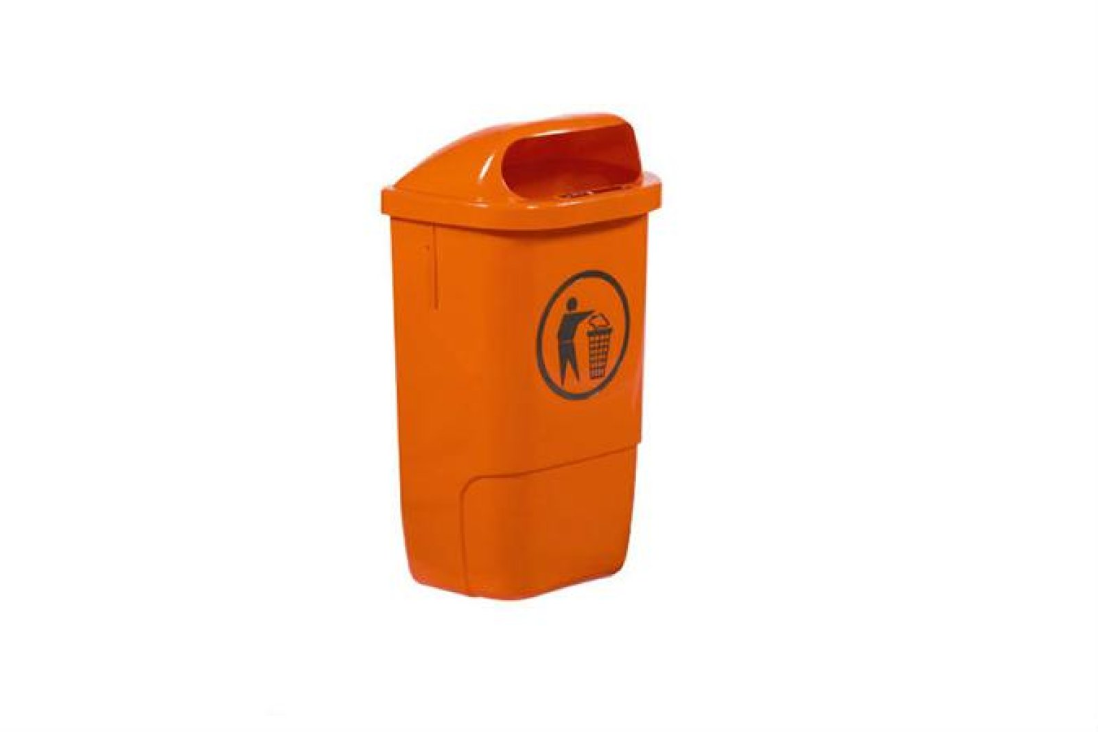 Afsluitbare afvalbak 50 L in verschillende kleuren