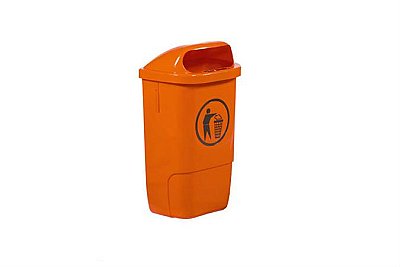 Afsluitbare afvalbak 50 L in verschillende kleuren