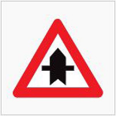 Sign T250 B15a 700 mm