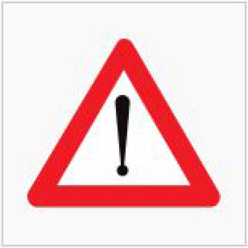 Verkeersbord type 250 A51 / 400 of 700 mm met reflectie type 3 (DG)