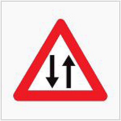Verkeersbord type 250 A39 / 400 of 700 mm met reflectie type 3 (DG)