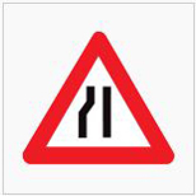 Verkeersbord type 250 A7b / 400 of 700 mm met reflectie type 3 (DG)