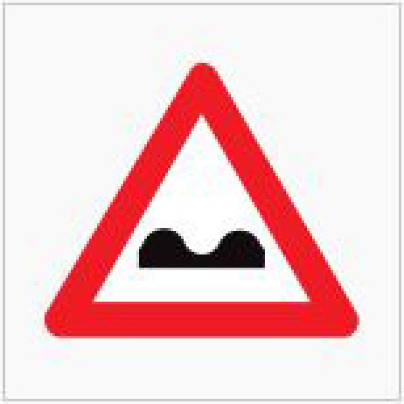 Verkeersbord type 250 A13 / 400 of 700 mm met reflectie type 3 (DG)