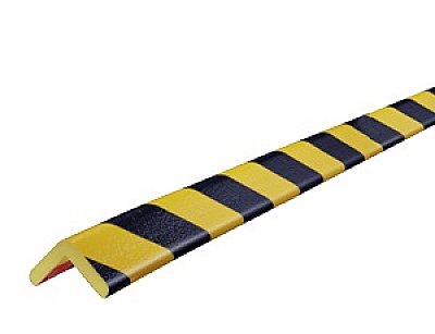 Flexibele stootband TYPE H in polyurethaan in verschillende kleuren en lengtes