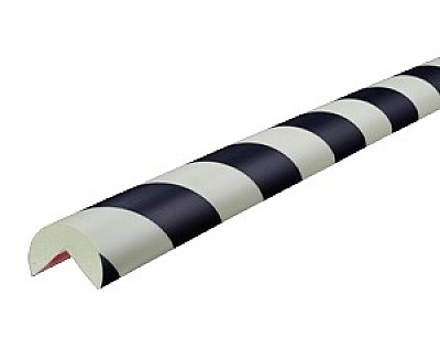 Flexibele stootband TYPE A in polyurethaan in verschillende kleuren en lengtes