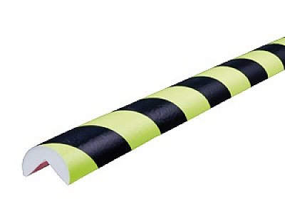 Flexibele stootband TYPE A in polyurethaan in verschillende kleuren en lengtes